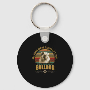Porte-clés Bouledogue créé