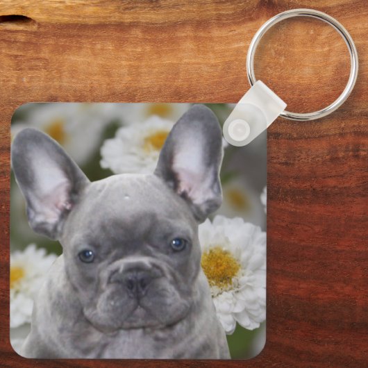 Porte-clés Bouledogue Français (Verso)