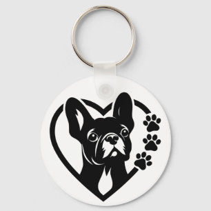 Porte-clés Bouledogue français