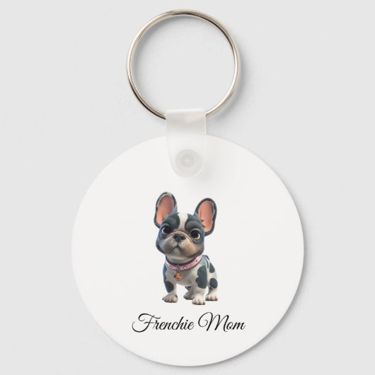 Porte-clés Bouledogue français (Recto)