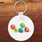Porte-clés Boules de loterie (Recto)