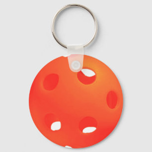 Porte-clés Boules de Pickleball, Boules de Pickleball Orange 