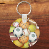 Porte-clés Boules de sport (Recto)