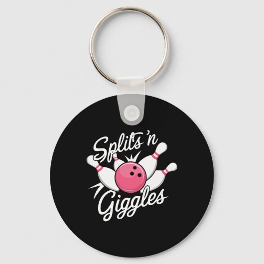 Porte-clés Boules N Giggles Bowling Bowler Ball Et P (Recto)
