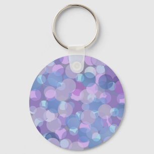 Porte-clés Boules pastel jolies