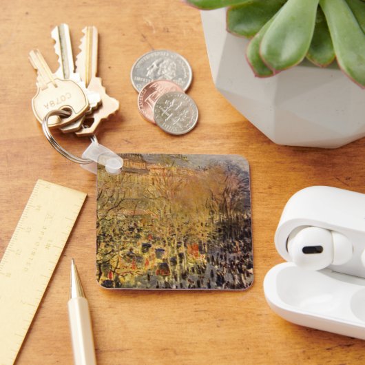 Porte-clés Boulevard des Capucines de Claude Monet, Beaux-art (Bureau)