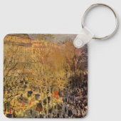 Porte-clés Boulevard des Capucines de Claude Monet, Beaux-art (Dos)