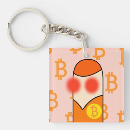 Porte-clés bouman166 Bitcoiner icon (Devant)