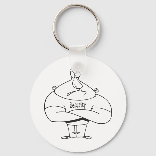 Porte-clés Bouncer de sécurité (Recto)