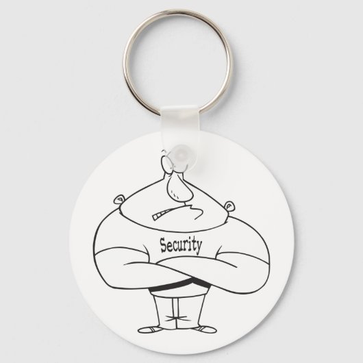 Porte-clés Bouncer de sécurité (Verso)