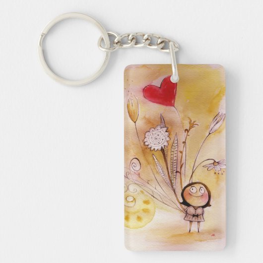 Porte-clés bouquet (Devant)