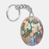 Porte-clés Bouquet de chrysanthèmes et un fan japonais (Devant gauche)