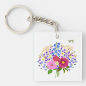 Porte-clés Bouquet de fleurs (Devant)