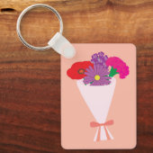 Porte-clés Bouquet de fleurs (Recto)