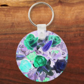 Porte-clés Bouquet de fleurs (Recto)