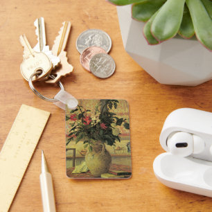 Porte-clés Bouquet de fleurs à la fenêtre par Maxine Maufra