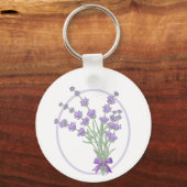 Porte-clés Bouquet de lavande (Recto)