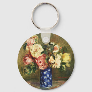 Porte-clés Bouquet de Roses par Pierre-Auguste Renoir Classic