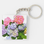 Porte-clés Bouquet d'hortensias, pour la mariée (Dos)