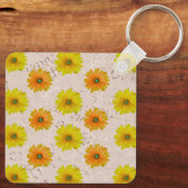 Porte-clés Bouquet floral marais (Verso)