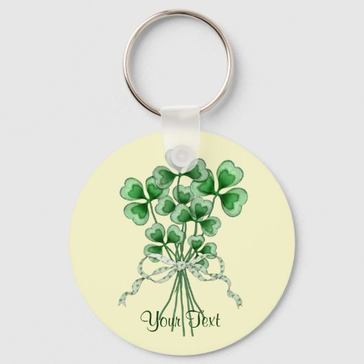 Porte-clés Bouquet shamrock (Recto)