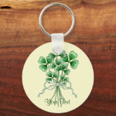 Porte-clés Bouquet shamrock (Recto)