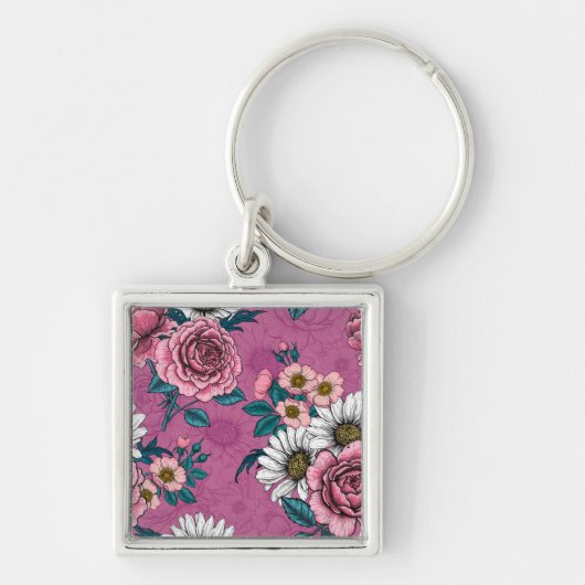 Porte-clés Bouquets 2 été (Devant)