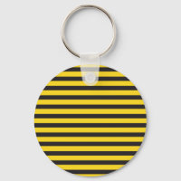 Bourdon Lignes Horizontales Noires Jaunes Abeille 