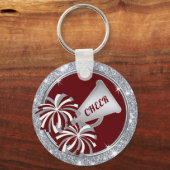 Porte-clés Bourgogne et argent, idées cadeaux les plus courag (Verso)