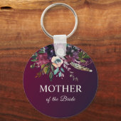 Porte-clés Bourgogne Fleurie Mère de la Mariée (Recto)