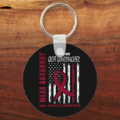 Porte-clés Bourgogne Grande Petite-Fille Sensibilisation aux  (Recto)