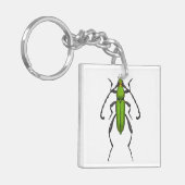 Porte-clés Bousier vert (Devant gauche)