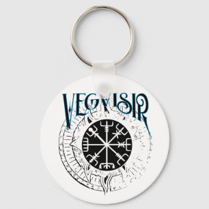 Porte-clés boussole vegvisir