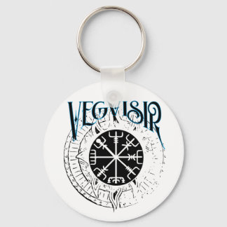 Porte-clés boussole vegvisir nordique