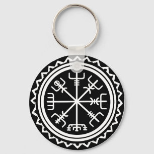 Porte-clés Boussole Viking Vegvisir