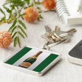 PORTE-CLÉS BOUTEILLE DE CHAMPAGNE (Côté)