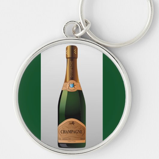PORTE-CLÉS BOUTEILLE DE CHAMPAGNE (Devant)
