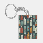 Porte-clés bouteille unique (Devant gauche)