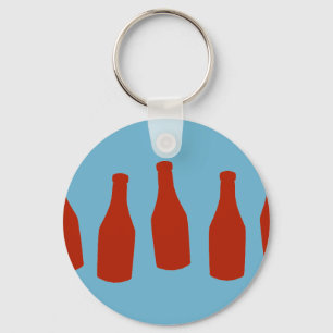 Porte-clés Bouteilles Ketchup