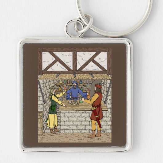 Porte-clés Boutique d'Imaginaire (Devant)
