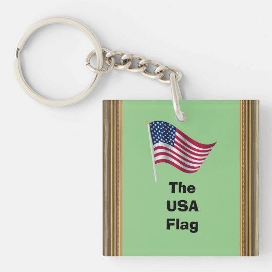 Porte-clés bouton (Devant)