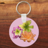 Porte-clés Bouton classique Porte - clé journalier (Recto)