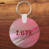 Porte-clés Bouton d'amour abstrait 3 de Malva 10 (Recto)