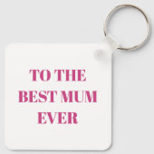 Porte-clés Bouton de touche - OXOXO (Dos)