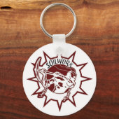 Porte-clés Bouton de travail du sol (Recto)