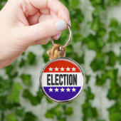Porte-clés Bouton Élection (Main)