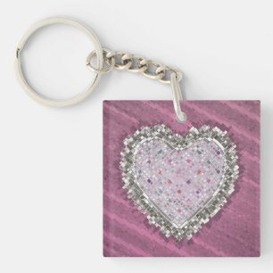 Porte-clés Bouton Good Love Charm