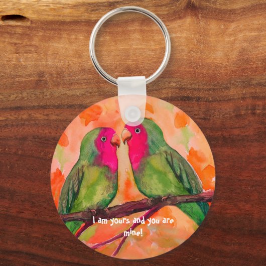 Porte-clés bouton loser (Recto)