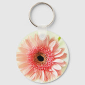 Porte-clés Bouton Pinback Gerbera Daisy (Verso)