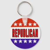 Porte-clés Bouton républicain (Verso)